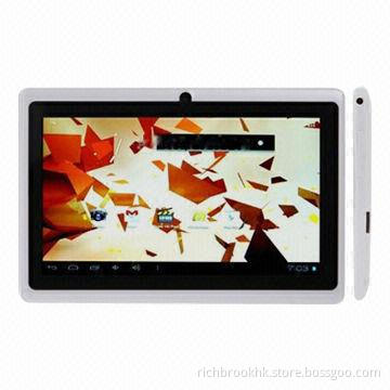 7-inch capacitive tablet PC with A13 CPU, comes in white